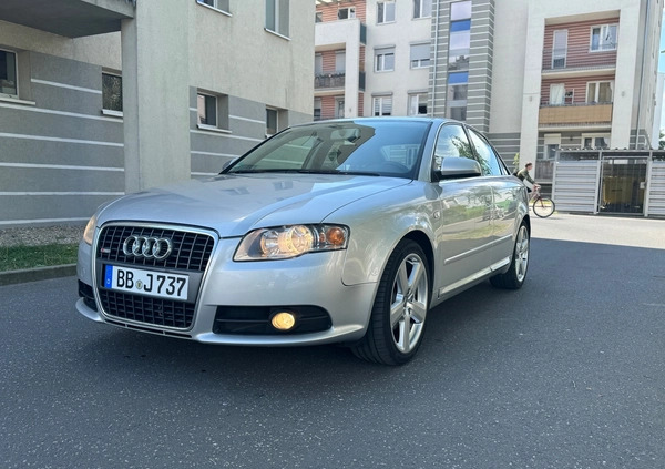 Audi A4 cena 24500 przebieg: 244000, rok produkcji 2006 z Września małe 497